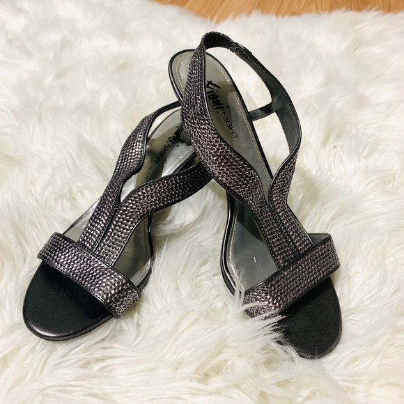 FIONI Clothing Shoes - FIONI night gray dress shoes 6.5